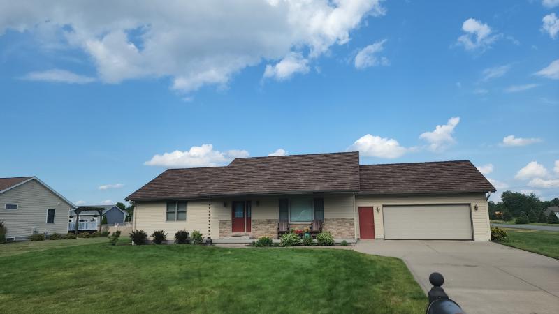 Decra Shake XD Stone-Coated Steel Roof Replacement in Plover, WI