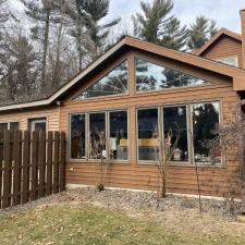 Diamond Kote LP Siding, Titan Clad Garage Door Frame Replacement in Wisconsin Rapids, WI 14