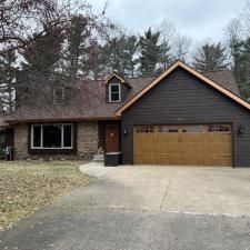 Diamond Kote LP Siding, Titan Clad Garage Door Frame Replacement in Wisconsin Rapids, WI 1