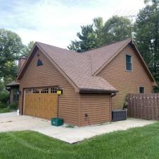 Diamond Kote LP Siding, Titan Clad Garage Door Frame Replacement in Wisconsin Rapids, WI 4