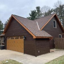 Diamond Kote LP Siding, Titan Clad Garage Door Frame Replacement in Wisconsin Rapids, WI 5