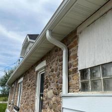 GAF Timberline HDZ Roof Replacement, Aluminum Fascia & Soffit, Seamless Gutters, Mastic Carvedwood Vinyl Siding, Azek PVC Trim, in Mosinee, WI 20