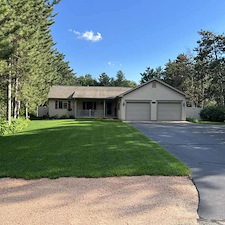 GAF Timberline HDZ Roof Replacement, Seamless Gutters, Gutter RX Gutter Covers in Stevens Point, WI 0