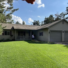 GAF Timberline HDZ Roof Replacement, Seamless Gutters, Gutter RX Gutter Covers in Stevens Point, WI 2