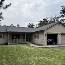 GAF Timberline HDZ Roof Replacement, Seamless Gutters, Gutter RX Gutter Covers in Stevens Point, WI 3