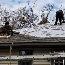 GAF Timberline UHD Roof Replacement, Waudena Millwork Custom Entry Door, and Gutter Installation in Custer, WI 6