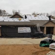 GAF Timberline UHD Roof Replacement, Waudena Millwork Custom Entry Door, and Gutter Installation in Custer, WI 7