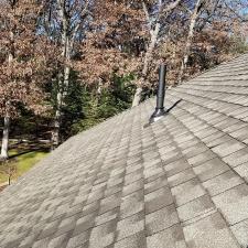 GAF Timberline UHD Roof Replacement, Waudena Millwork Custom Entry Door, and Gutter Installation in Custer, WI 13