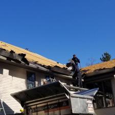 GAF Timberline UHD Roof Replacement, Waudena Millwork Custom Entry Door, and Gutter Installation in Custer, WI 20