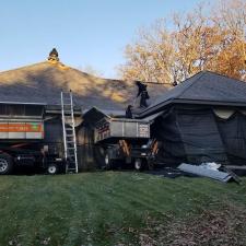 GAF Timberline UHD Roof Replacement, Waudena Millwork Custom Entry Door, and Gutter Installation in Custer, WI 21