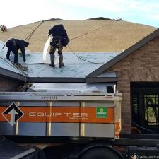 GAF Timberline UHD Roof Replacement, Waudena Millwork Custom Entry Door, and Gutter Installation in Custer, WI 23