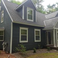 GAF Timberline Ultra HD Asphalt Shingles, Velux VSS Solar- Powered Fresh Air Skylight, Napco American Splendor Vinyl Siding 14