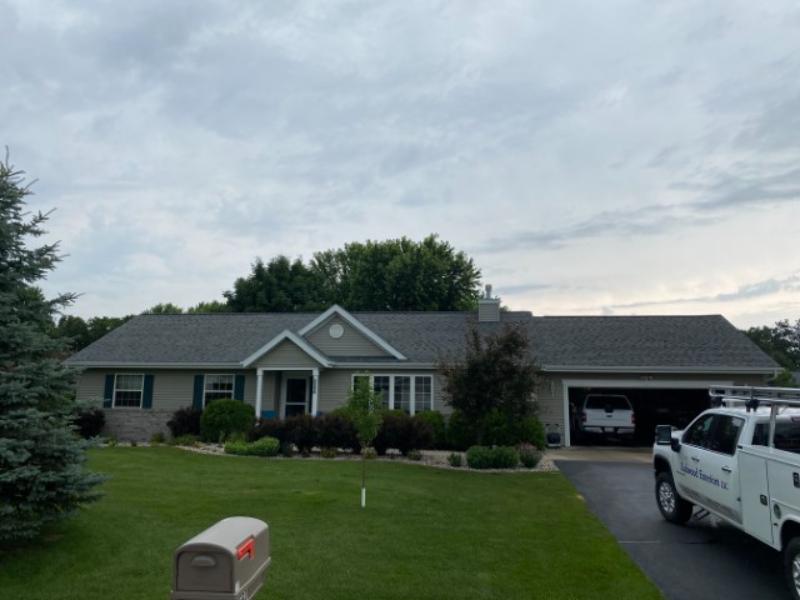 GAF Timberline HDZ Pewter Gray Shingle Roof Replacement in Wausau, WI