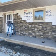 Ledgestone Versetta Accent Stone Installation in Plover, WI 10