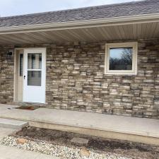 Ledgestone Versetta Accent Stone Installation in Plover, WI 12