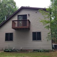 LP Diamond Kote Pre-Finish lap siding, and trim, Versetta Accent Stone, Waudena Millwork Entry Door, Titan Clad Overhead Garage Door Frame in Wisconsin Rapids, WI 10