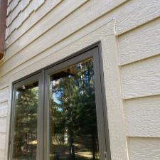 LP Diamond Kote Pre-Finish lap siding, and trim, Versetta Accent Stone, Waudena Millwork Entry Door, Titan Clad Overhead Garage Door Frame in Wisconsin Rapids, WI 11