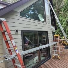 LP Diamond Kote Pre-Finish lap siding, and trim, Versetta Accent Stone, Waudena Millwork Entry Door, Titan Clad Overhead Garage Door Frame in Wisconsin Rapids, WI 5