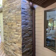 LP Diamond Kote Pre-Finish lap siding, and trim, Versetta Accent Stone, Waudena Millwork Entry Door, Titan Clad Overhead Garage Door Frame in Wisconsin Rapids, WI 8