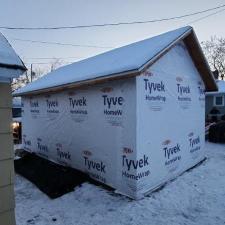 Mastic Quest Premium Vinly Siding, Titan Clad Garage Door Frame Replacement in Wausau, WI 14