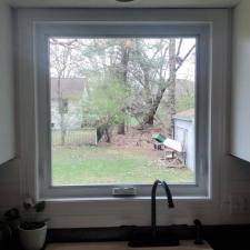 Replaced Original Masonite Siding With Carvedwood Vinyl Siding, Thermo-Tech Full-Frame Windows, Titan Clad Overhead Garage Door Frame in Wausau, WI 11