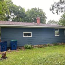 Replaced Original Masonite Siding With Carvedwood Vinyl Siding, Thermo-Tech Full-Frame Windows, Titan Clad Overhead Garage Door Frame in Wausau, WI 6