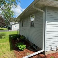 Replacement of Soffit and Seamless Gutter Installation in Wausau, WI 13