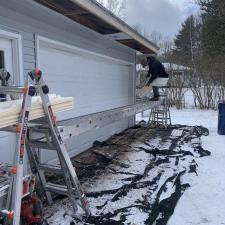 Replacement of Soffit and Seamless Gutter Installation in Wausau, WI 3