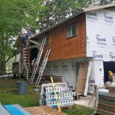 Standing Seam Metal Roof, Replacement Windows, Seamless Gutters, And Vinyl Siding Installation In Weston, WI 15