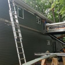 Standing Seam Metal Roof, Replacement Windows, Seamless Gutters, And Vinyl Siding Installation In Weston, WI 44