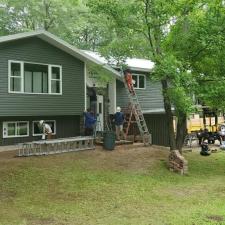 Standing Seam Metal Roof, Replacement Windows, Seamless Gutters, And Vinyl Siding Installation In Weston, WI 59