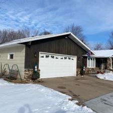 Vinyl Siding, Soffit, Seamless Gutters and Gutter Covers, and Titan Clad Garage in Stevens Point, WI 0