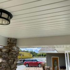 Vinyl Siding, Soffit, Seamless Gutters and Gutter Covers, and Titan Clad Garage in Stevens Point, WI 8