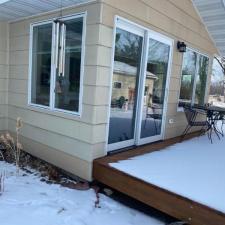 Vinyl Siding, Soffit, Seamless Gutters and Gutter Covers, and Titan Clad Garage in Stevens Point, WI 11