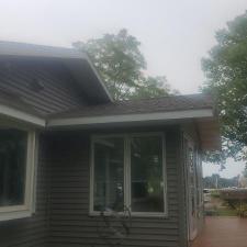 Vinyl Siding, Soffit, Seamless Gutters and Gutter Covers, and Titan Clad Garage in Stevens Point, WI 12