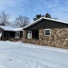 Vinyl Siding, Soffit, Seamless Gutters and Gutter Covers, and Titan Clad Garage in Stevens Point, WI 3